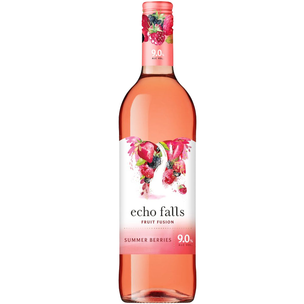 Echo Falls Summer Berries Fruit Fusion 75cl (Pack of 3)