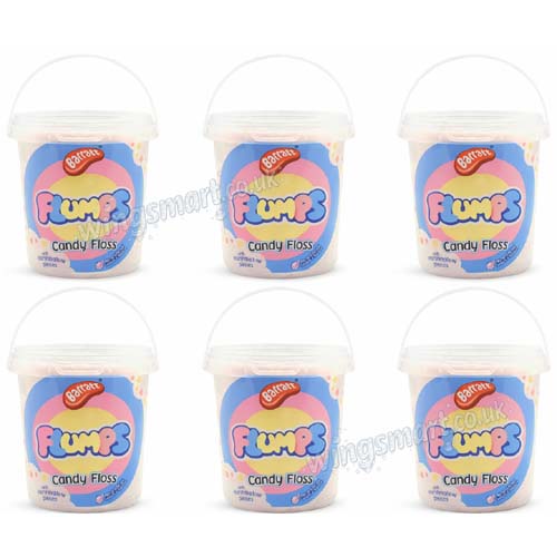 Barratt Flumps Candy Floss Tub 50g – 6 Pack