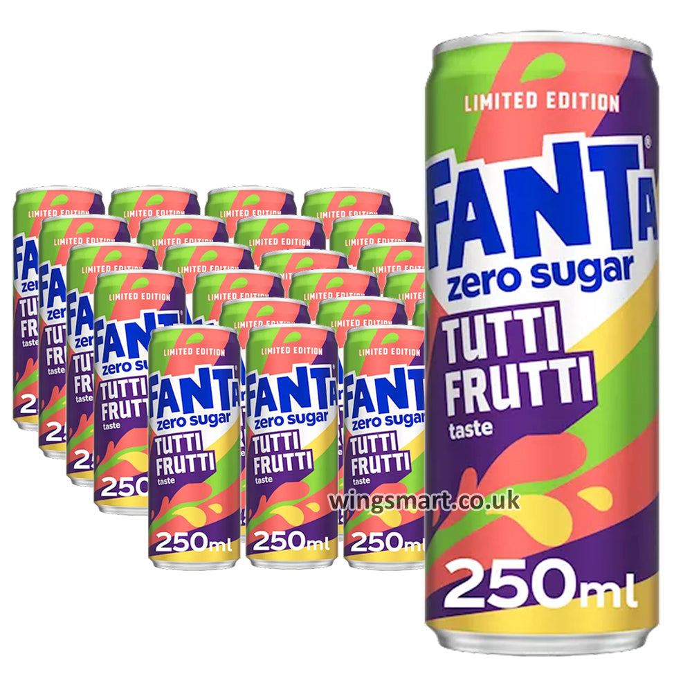 Fanta Tutti Frutti Zero Sugar 250ml
