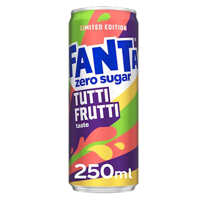 Fanta Tutti Frutti Zero Sugar 250ml