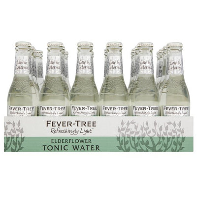 Fever-Tree Premium & Refreshingly Light Mixers – 200ml Bottles (Case of 24)