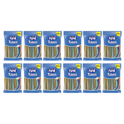 Fini Rainbow Tubes 140g – Box of 12