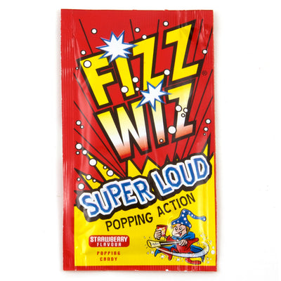 Fizz Wiz Strawberry Popping Candy 5g – 50 Pack