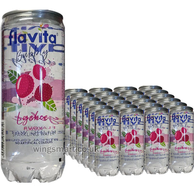 Flavita Bubbly Lyche Can 300Ml