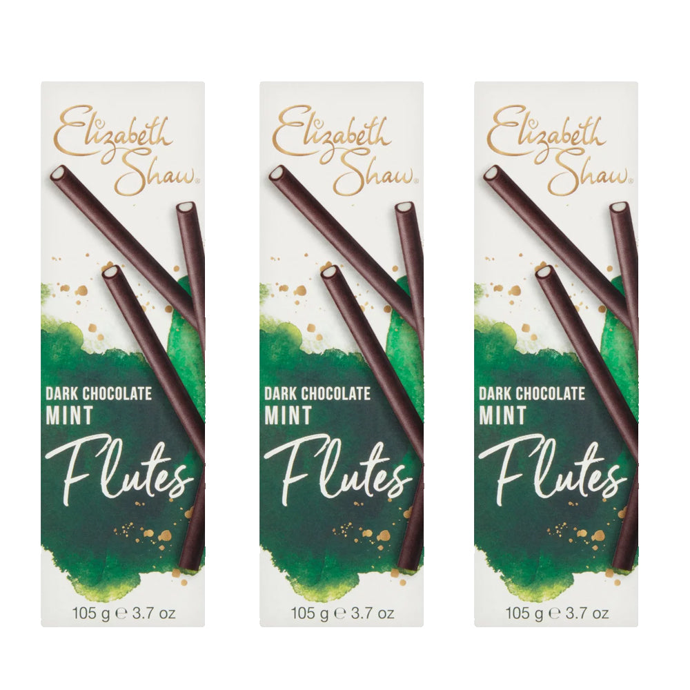 Elizabeth Shaw Chocolate Mint Flutes 105g (3 Packs)