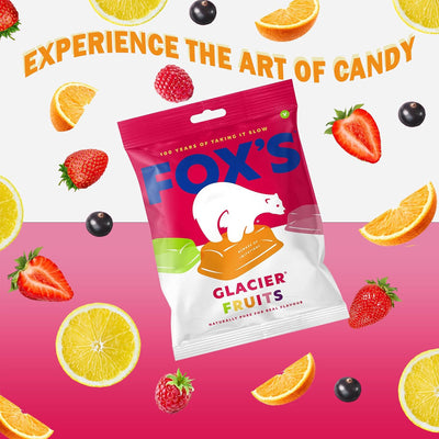 Fox's Glacier Fruits 100g PMP (Box of 12)