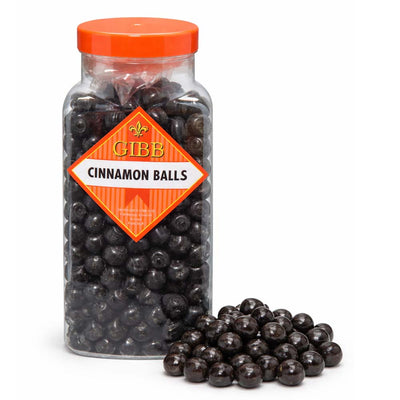 Gibbs Cinnamon Balls 3.25kg Jar – Spicy Hard Boiled Sweets Bulk