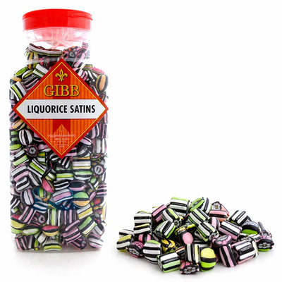 Gibbs Liquorice Satins 3kg Jar
