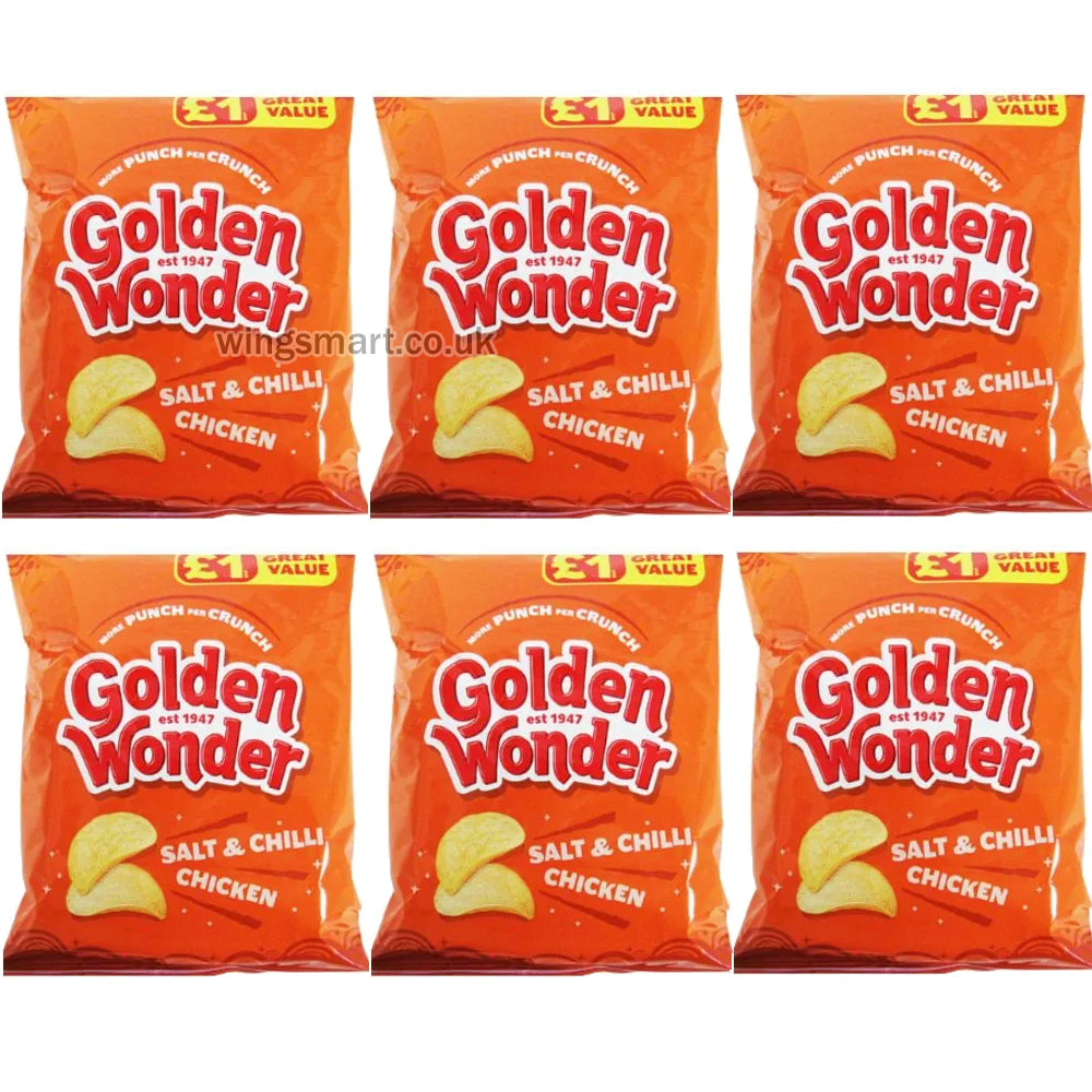 Golden Wonder Salt And Chilli Chicken 57g PMP