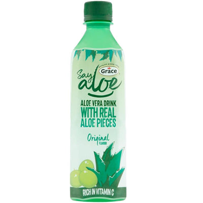 Grace Say Aloe Vera Drink Original Flavour 500ml ( Case of 12)