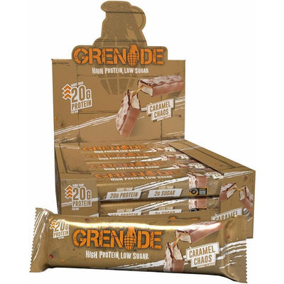 Grenade Caramel Chaos Caramel Flavour 12 x 60g