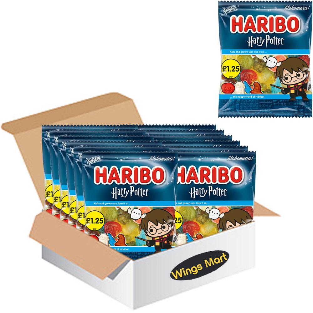 Haribo Harry Potter Harry Edition Bag PMP 160g (Pack of 12)