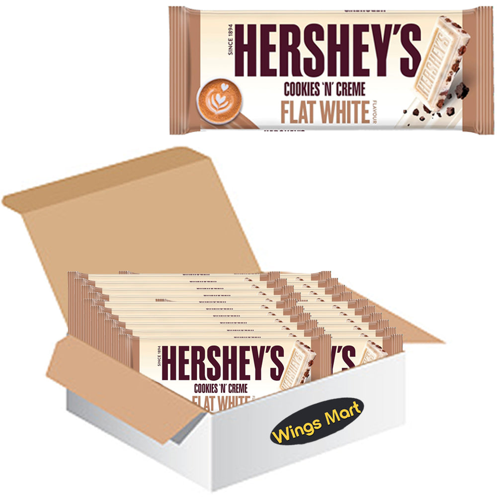 Hershey's Cookies N Creme Flat White Flavour 90g (Box of 24)