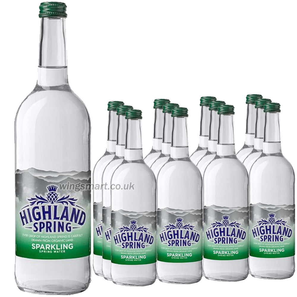 Highland Spring Sparkling Spring Water 750ml
