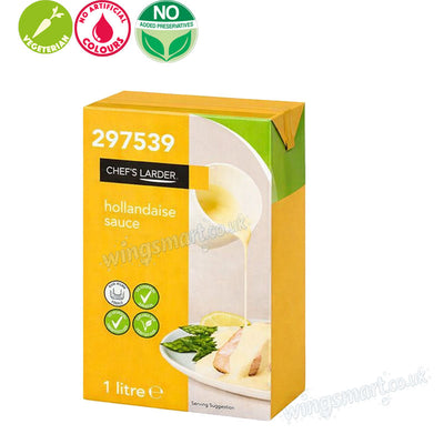 Hollandaise Sauce Chef’s Larder Creamy Butter Lemon Sauce 1L