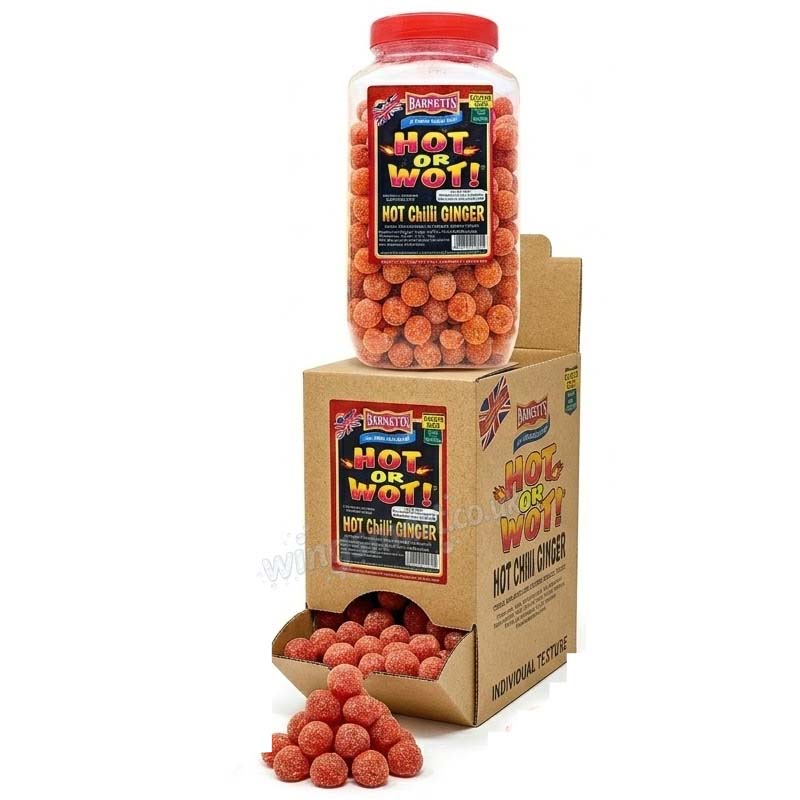 Barnett’s Hot Chilli Ginger Hard Boiled Sweets (1kg–3kg)