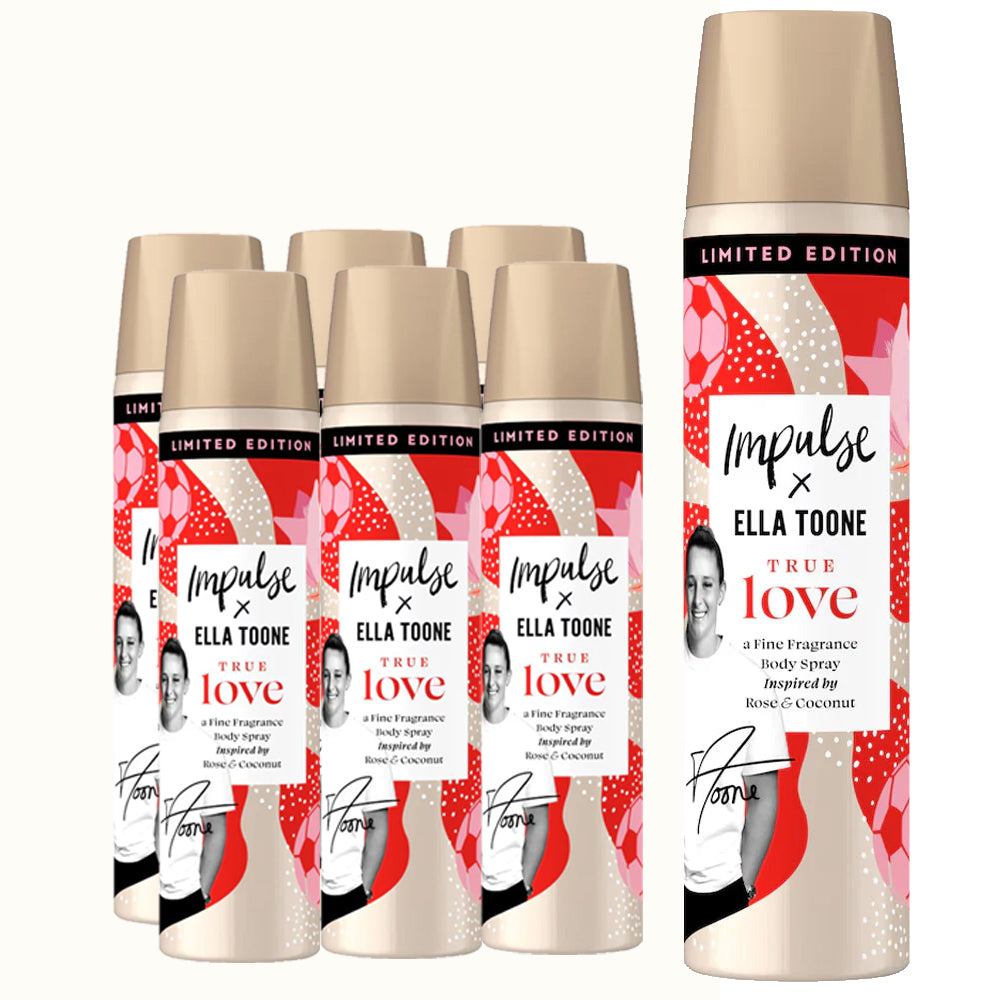 Impulse Limited Edition True Love Body Spray 75ml (Case of 6)