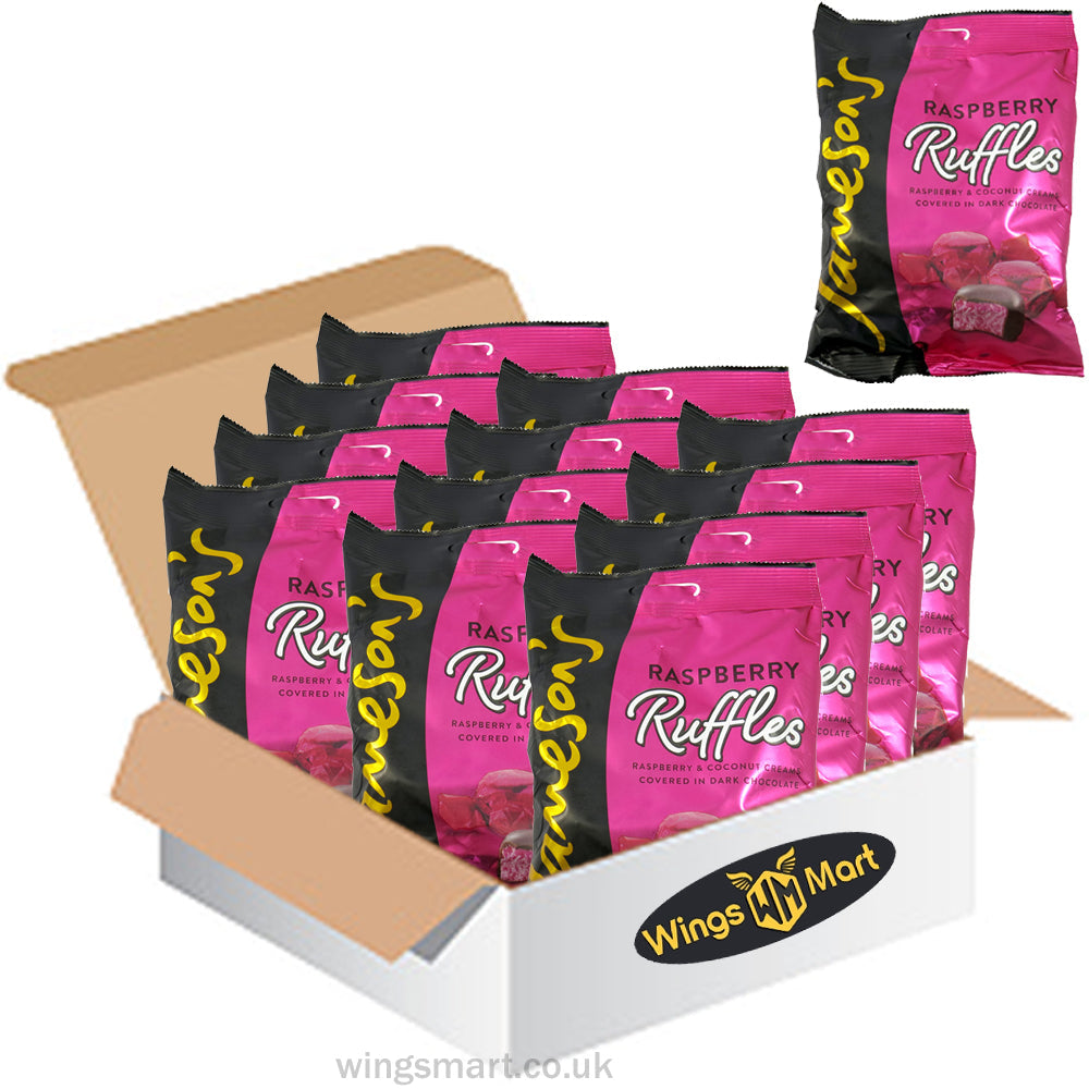 Jameson's Raspberry Ruffles Bag 135g