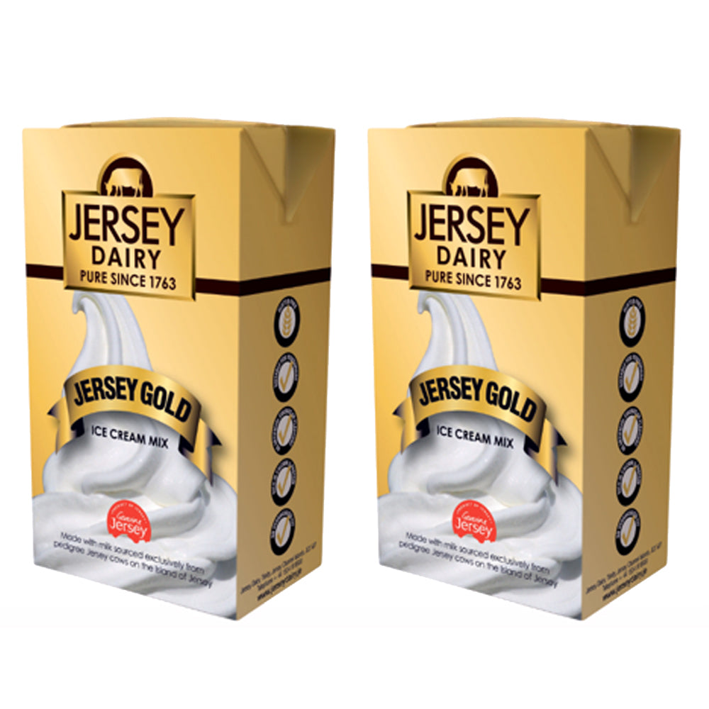 Jersey Dairy Jersey Gold Ice Cream Mix 1L (2 Packs)
