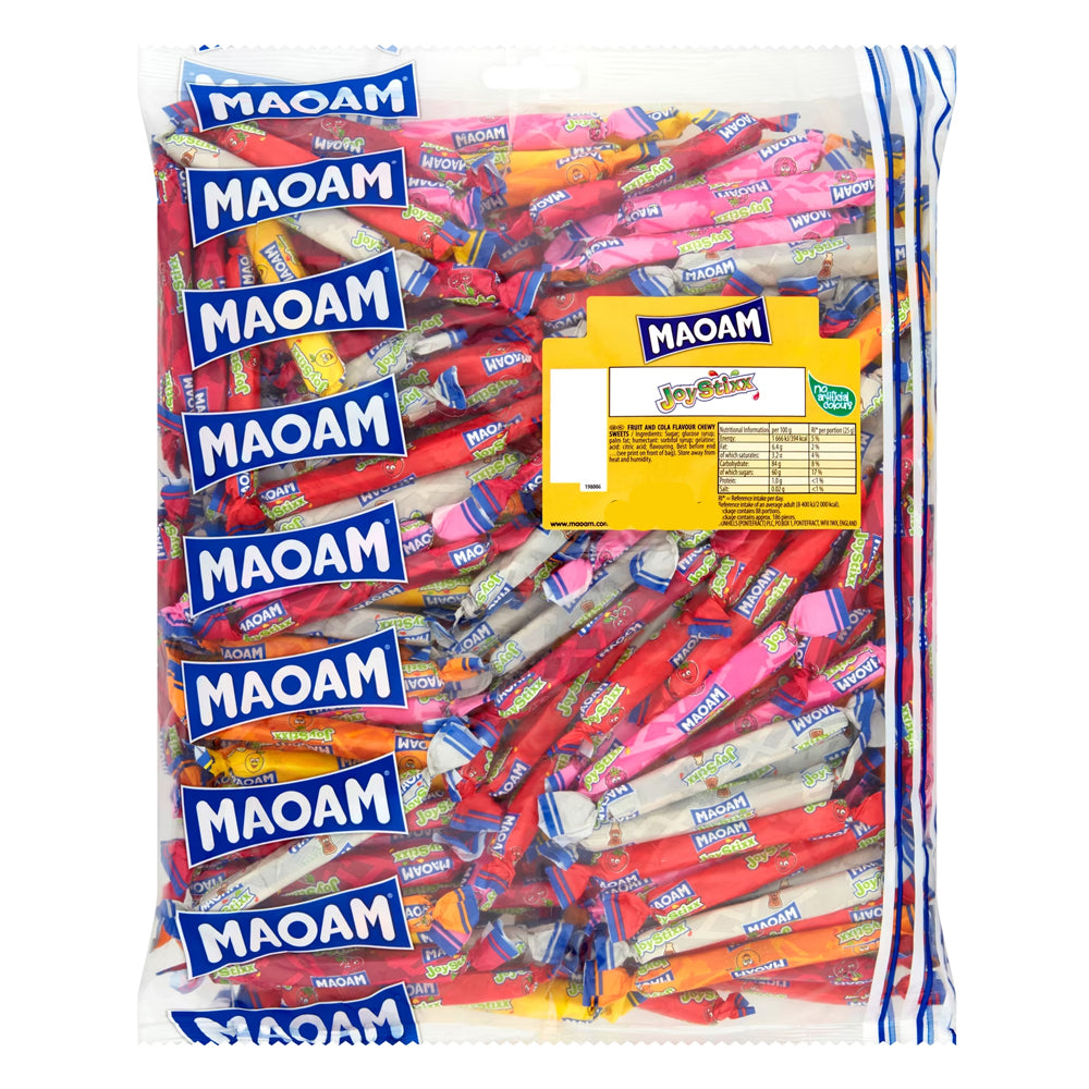 Maoam Joystixx Bulk Bag – Fruity Chewy Candy Sticks