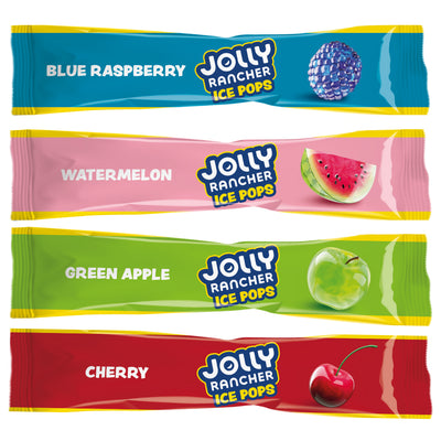 Jolly Rancher Ice Pops Multipack 10 Packs 500ml (10 Packs of 10 × 50ml)