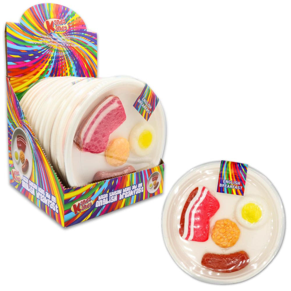 Kandy Kandy Rock Candy – English Breakfast Flavour 150g (Pack of 12)