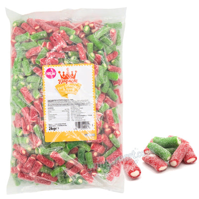 Kingsway Fizzy Strawberry & Apple Bites 2kg Bulk Bag