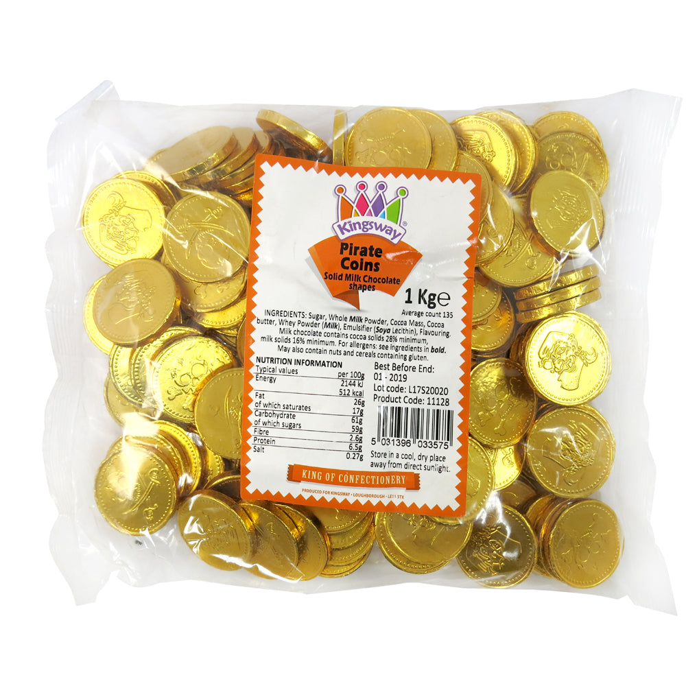 Kingsway Pirate Gold Milk Chocolate Coins