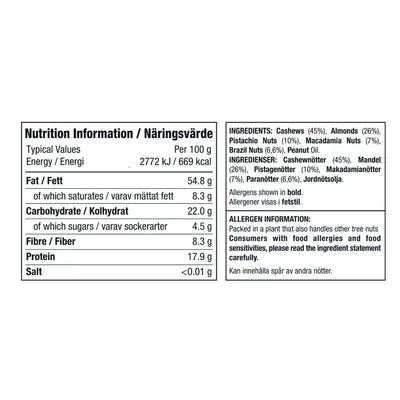 Kirkland Signature Unsalted Mixed Nut Snack Packs, 21 x 45g