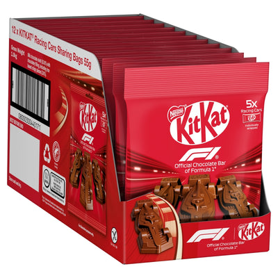 KitKat F1 Chocolate Car Figure 5 Pack Multipack 55g