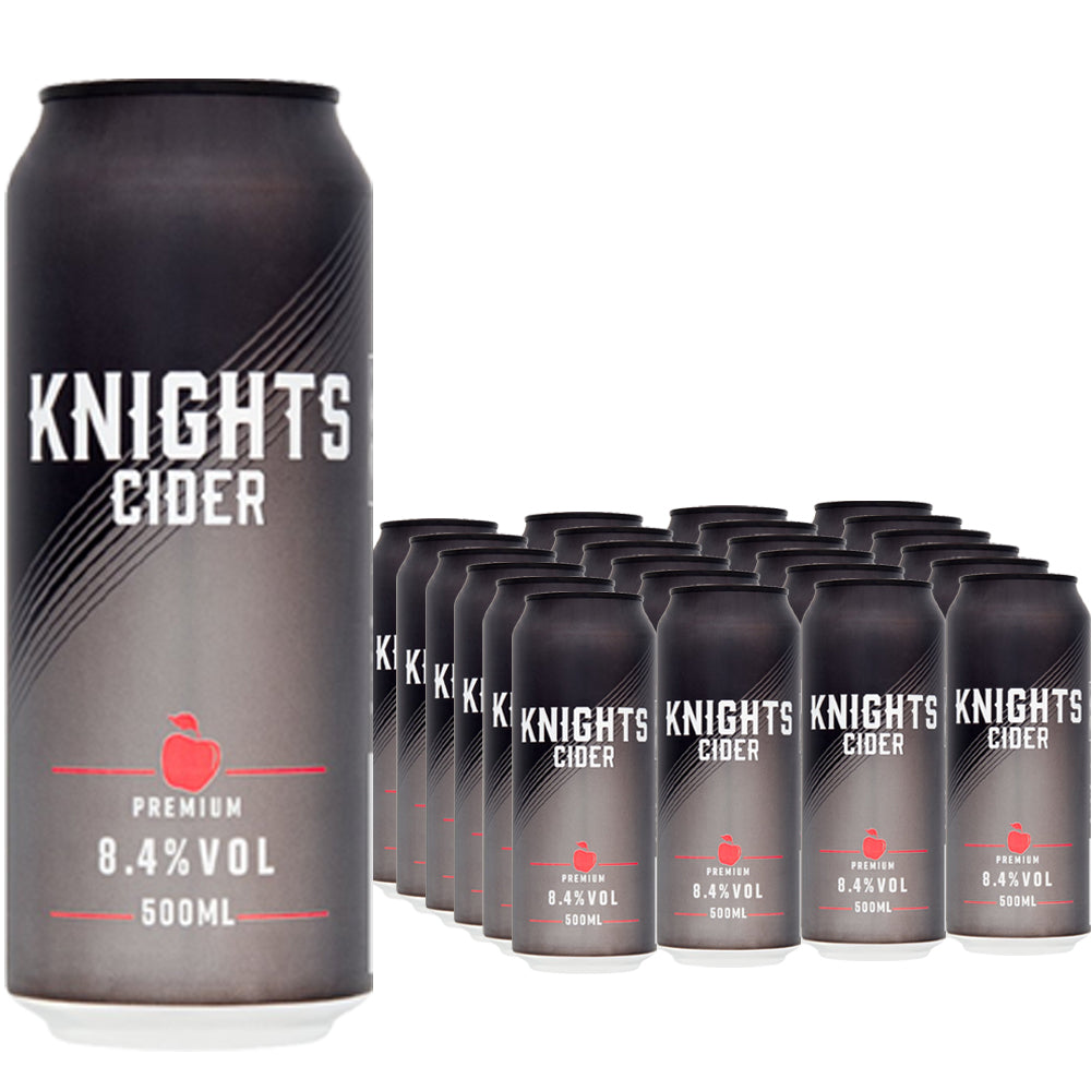 Knights Premium Cider 500ml (Pack of 24)