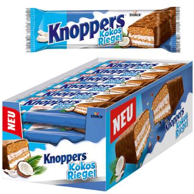 Knoppers Coconut Bar 40g (12/24 Bars)