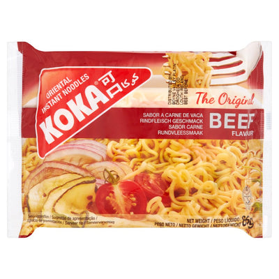 Koka The Original Beef Flavour Oriental Instant Noodles 85g × 30 Pack
