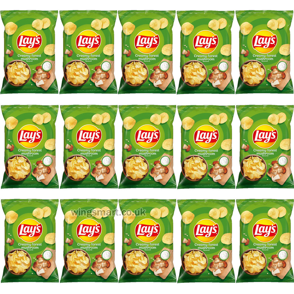 Lays Mushroom & Cream 130G
