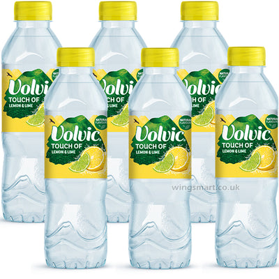 Volvic Touch of Lemon & Lime 500ml (6 & 12 Bottles)
