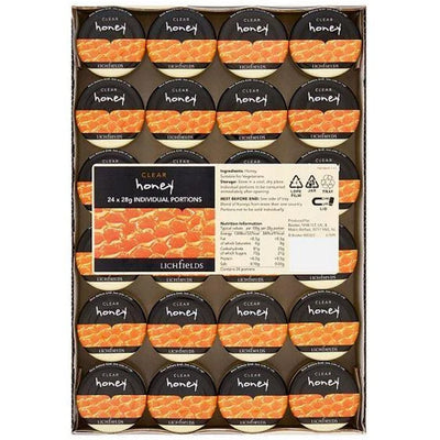 Lichfields Clear Honey 24 x 28g