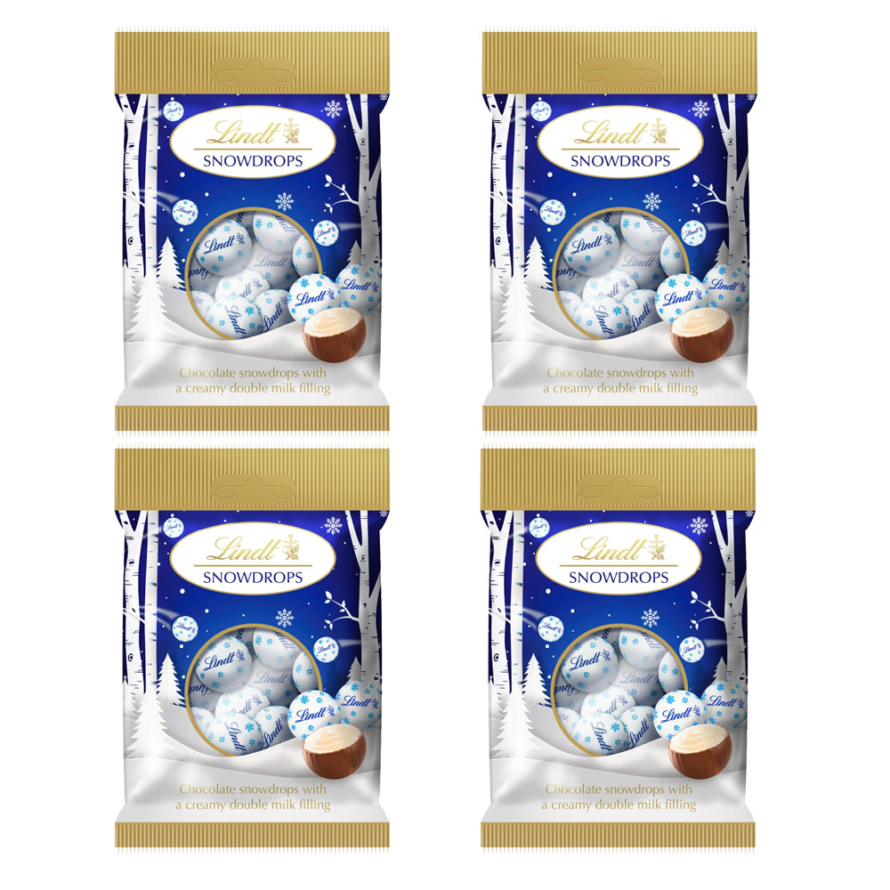 Lindt Snowballs Milk Chocolate Bag 70g