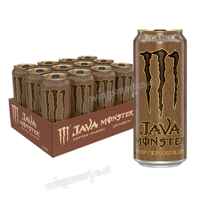 Monster Java Loca Moca 444ml (Box of 12 Cans)