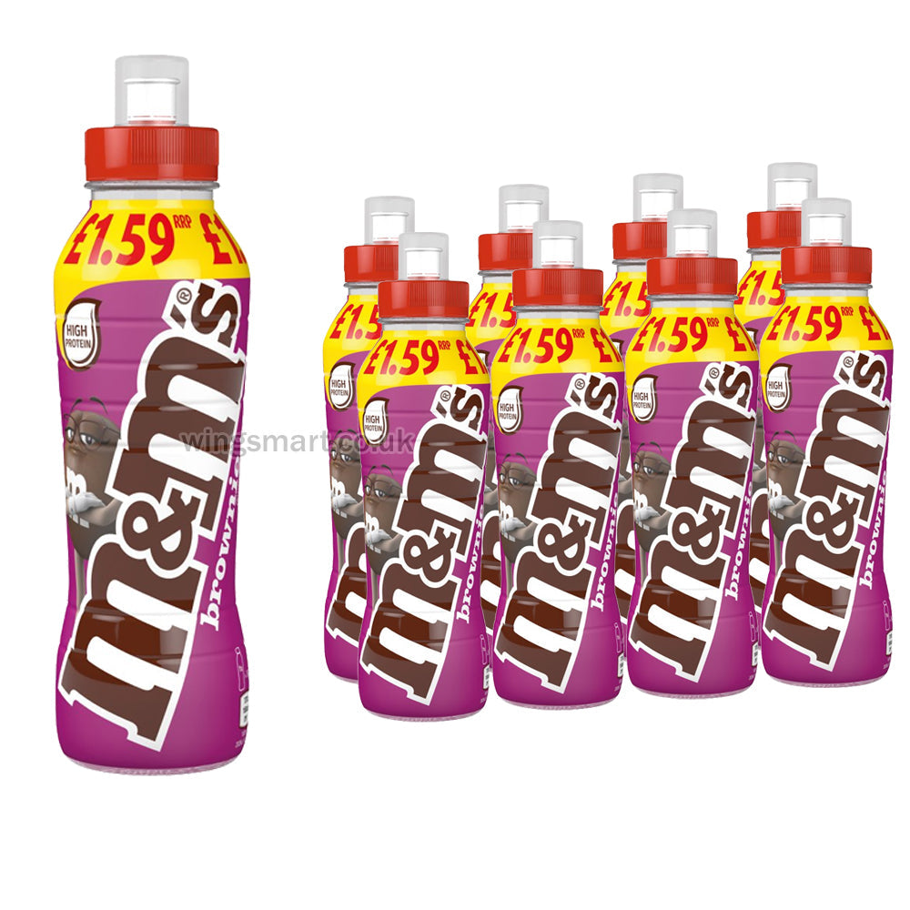 M&M Chocolate Brownie Milk 350ml (Pack of 8)