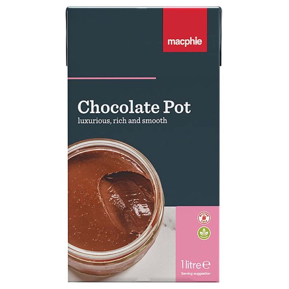 Macphie Chocolate Pot Dessert Mix 1 Litre