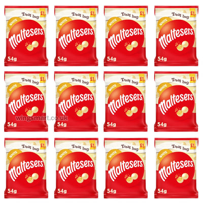 Maltesers White Chocolate & Honeycomb Bag 54g PMP