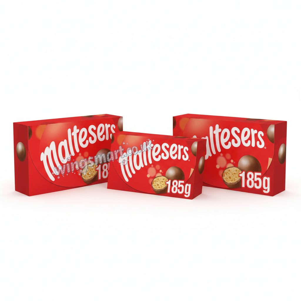 Maltesers Milk Chocolate & Honeycomb Gift Box 185g – Pack of 3