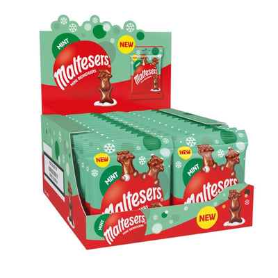 Maltesers Reindeer Chocolate Christmas Mint Mini Treats Bag 59g
