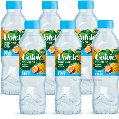 Volvic Touch of Mango Passion Sugar Free 500ml (6 & 12 Bottles)
