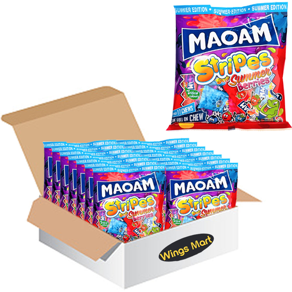 Maoam Strips Summer Berries PMP (Box of 14)