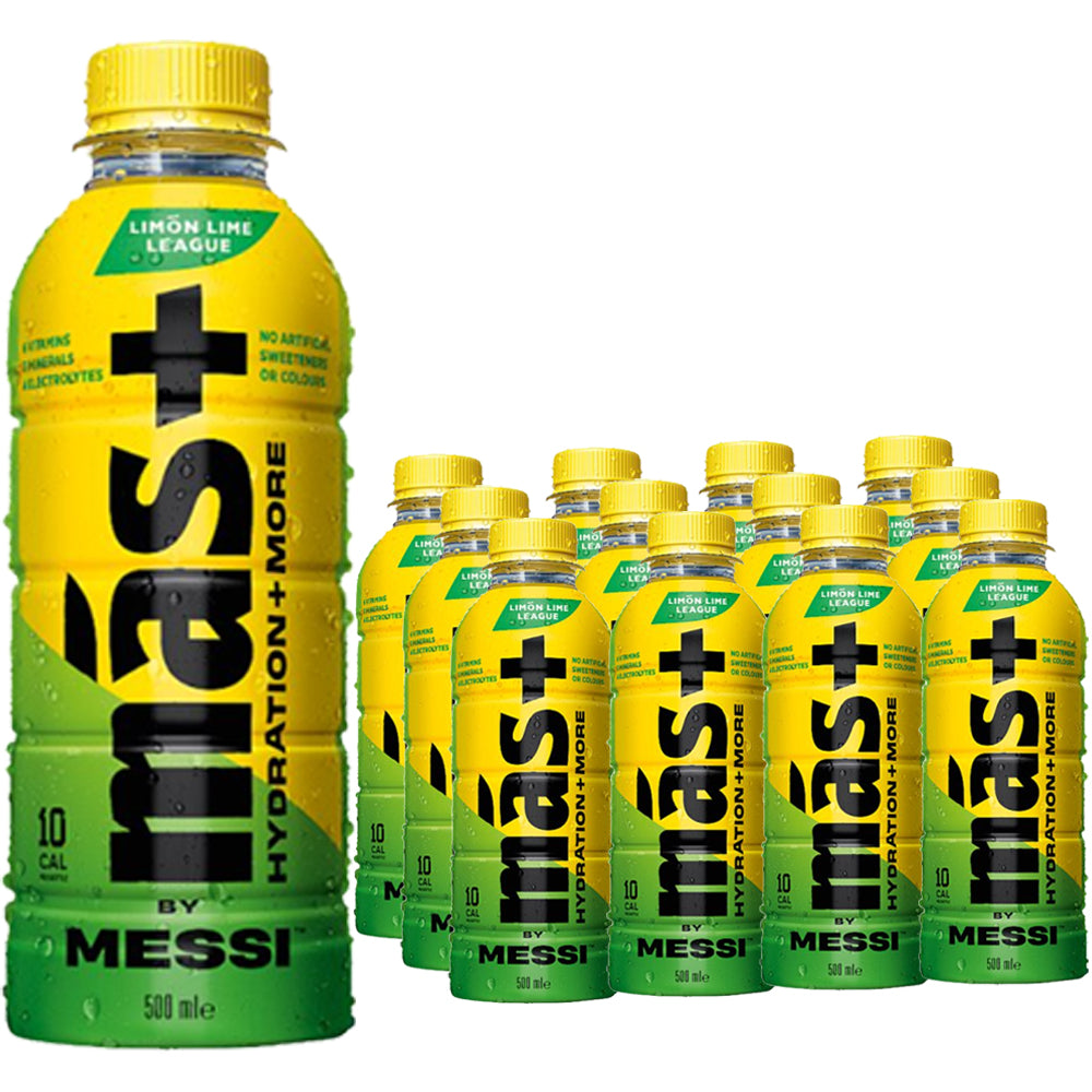 Más+ by Messi Limón Lime League 500ml (Case of 12)
