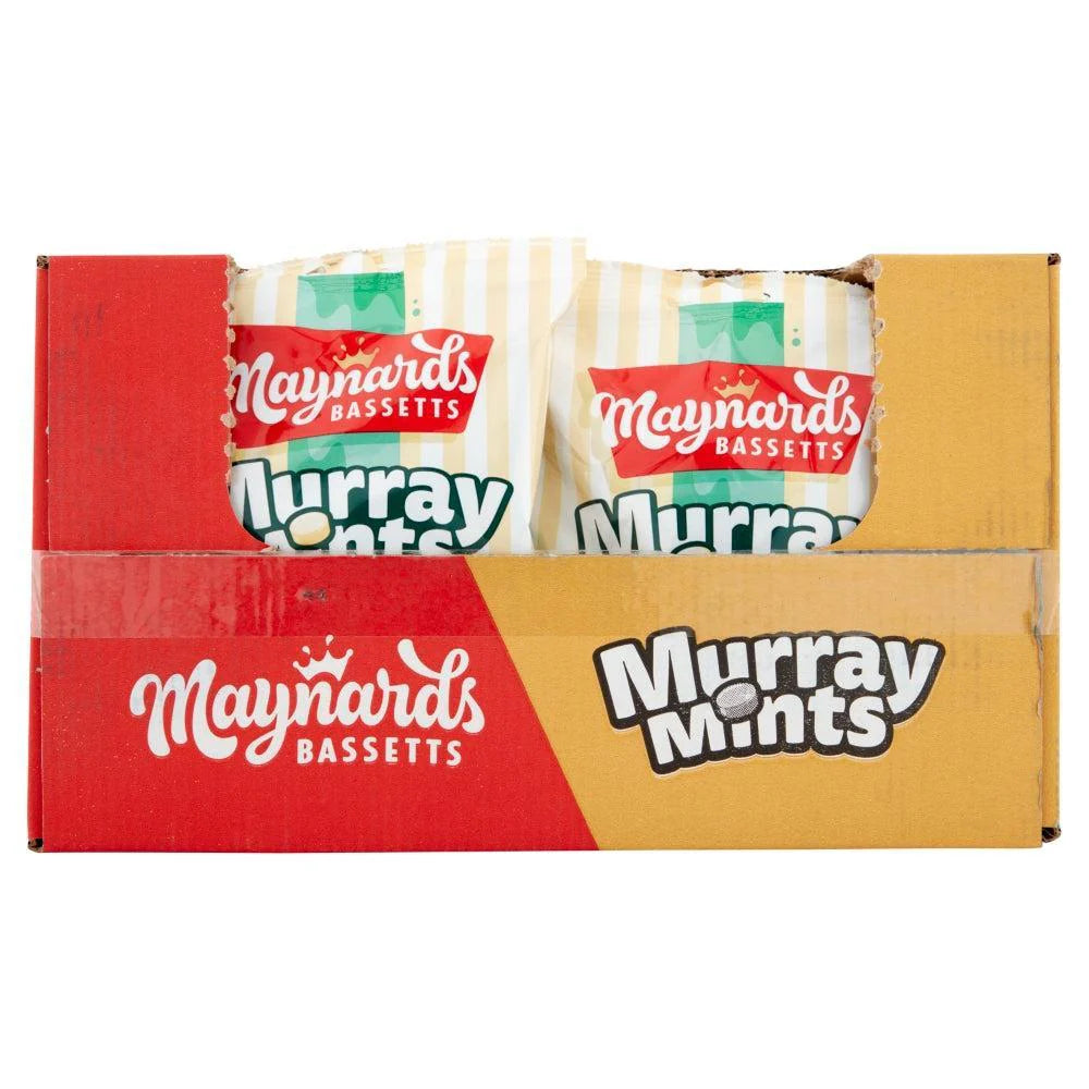 Maynards Bassetts Classics Murray Mints Candy Bag 162g (Box of 12 Packs)