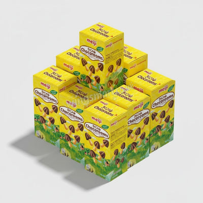 Meiji Chocorooms Chocolate Biscuits 40g – Crispy Milk Chocolate Snack