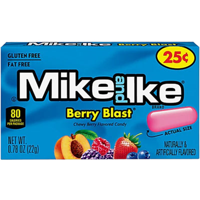 Mike & Ike Berry Blast 22g (Pack of 24)