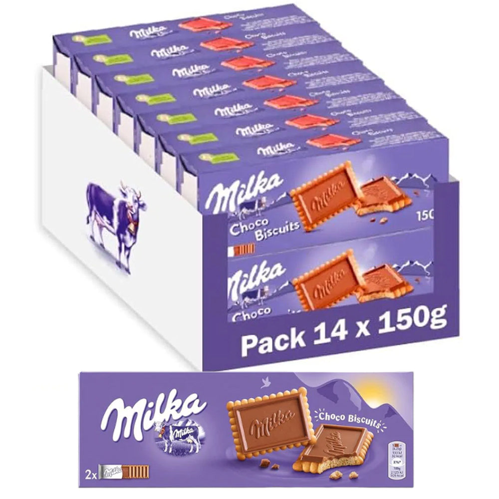 Milka Choco Biscuits 14X150G